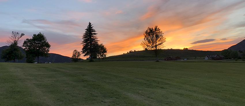 graphic of lava hot springs golf course layout